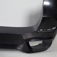 2014-2018 BMW X5 F15 Rear Bumper Cover M-Package Black-Sapphire Has Damage