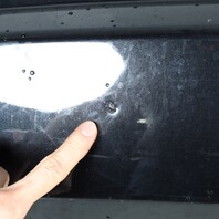 2014-2018 BMW X5 F15 Rear Bumper Cover M-Package Black-Sapphire Has Damage