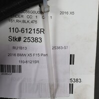 2014-2018 BMW X5 Right Fender Black Sapphire 51657373542 OEM Used