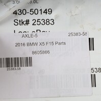 2011-2018 BMW X5 X6 Front Drive Shaft 26208605866 OEM Used