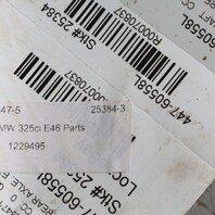 2001-2006 BMW 325i Z4 Left Rear Axle Shaft CV Joint 33211229495 OEM Used