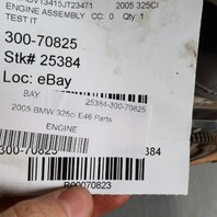 2002-2006 BMW 325i 2.5 M56 Engine Motor 178k Miles 11007523072 OEM Used