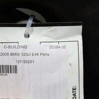 2002-2005 BMW 325ci E46 SULEV Metal Gas Tank 16116763569 OEM Used