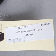 2001-2006 BMW 325ci 330ci Left Front Seat Belt Buckle 72118257789 OEM Used