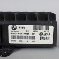 2001-2006 BMW 325i 330i M3 Coupe Amp Amplifier 65128383870 OEM Used