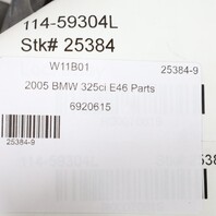 2004-2006 BMW 325ci 330ci Left Xenon Headlight 63127165951 OEM