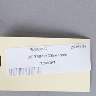 2012-2016 BMW 320i 328i 335i Left Front Seat Belt Buckle 72117259387 OEM Used