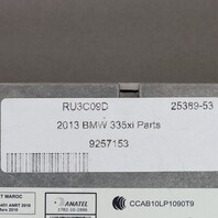 2013 BMW 335xi Bluetooth Telematics Module 84109257153 OEM