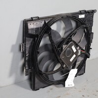 BMW 328i 335i 428i 435i Radiator Cooling Fan With Shroud 17428641964 OEM Used