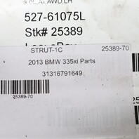 2013-2018 BMW 335xi 340xi Left Front Strut Shock Spring 31316791649 OEM Used