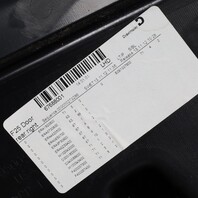 2011-2017 BMW X3 F25 Right Rear Door Panel Black 51427279940 OEM Used