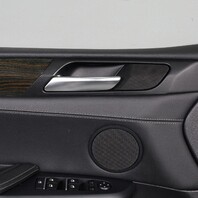 2011-2017 BMW X3 F25 Left Front Door Panel Black 51417394527 OEM Used