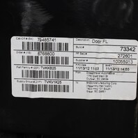 2011-2017 BMW X3 F25 Left Front Door Panel Black 51417394527 OEM Used