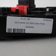 2013-2014 BMW X3 F25 Rear Fuse Box Rear 61149259468 OEM Used
