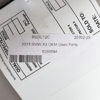 2011-2014 BMW X3 Central Information Info Display Monitor 65509289584 OEM Used