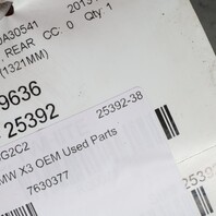 2013-2017 BMW X3 2.0 xDrive Rear Driveshaft 26107630377 OEM Used