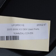 2011-2017 BMW X3 F25 Rear Trunk Cargo Cover Shade 51477222208 OEM Used