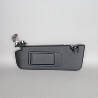 2011-2017 BMW X3 X4 Left Sun Visor Black 51168062217 OEM Used