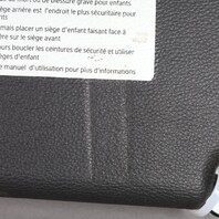 2011-2017 BMW X3 X4 Left Sun Visor Black 51168062217 OEM Used