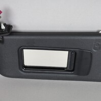 2011-2017 BMW X3 X4 Left Sun Visor Black 51168062217 OEM Used