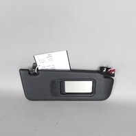 2011-2017 BMW X3 X4 Right Sun Visor Black 51168062218 OEM Used