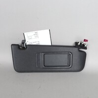 2011-2017 BMW X3 X4 Right Sun Visor Black 51168062218 OEM Used