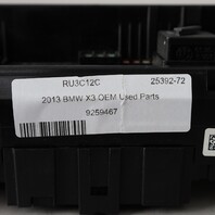 2011-2017 BMW X3 X4 Front Fuse Relay Box 61149259467 OEM Used