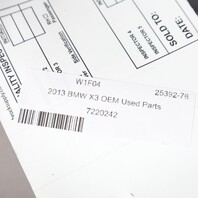 2011-2017 BMW X3 Right Outer Tail Light LED 63217220242 OEM Used