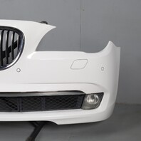 09-12 BMW 740i 750Li 760i Front Bumper Cover Alpine White 51117251634 OEM Used