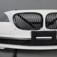 09-12 BMW 740i 750Li 760i Front Bumper Cover Alpine White 51117251634 OEM Used