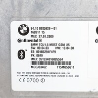 BMW 328i 128i 550i 650i 750i X5 Bluetooth Telematics Module 84109205929 OEM Used