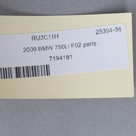 2009-2015 BMW 740i 750Li Trunk Lid Lock Cylinder 51247194181 OEM Used