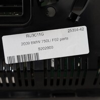 BMW 535i 550i 640i 750i X3 Speedometer Instrument Cluster 62108795126 OEM Used