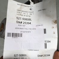 2009‑2012 BMW 740i 740Li 750i 750Li Left Rear Air Strut 37106791675 OEM Used
