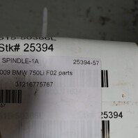 BMW 535iGT 550iGT 740i 750i Left Front Spindle Knuckle 31216775767 OEM Used