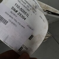 2009-2015 BMW 740i 750Li 760i Left Fender Alpine White 41007204496 OEM Used