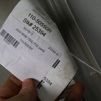 2009-2015 BMW 740i 750Li 760i Right Fender Alpine White 41007204496 OEM Used