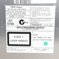 2009 BMW 750i Disc DVD Changer Player 65129196670 OEM Used