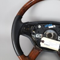 2007-2010 Mercedes CL550 CL600 Wood Steering Wheel 2218201611 OEM Used