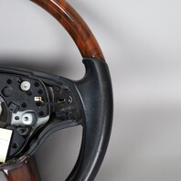 2007-2010 Mercedes CL550 CL600 Wood Steering Wheel 2218201611 OEM Used