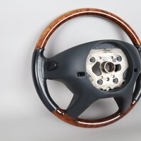 2007-2010 Mercedes CL550 CL600 Wood Steering Wheel 2218201611 OEM Used