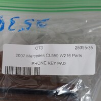 2007-2010 Mercedes CL550 CL600 Consoel Phone Controller 2218230050 OEM Used