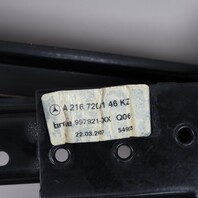 2007-2014 Mercedes CL550 CL600 Left Front Door Window Regulator OEM Used