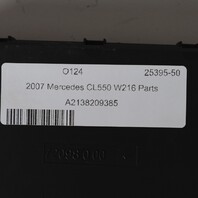 2007 Mercedes CL550 CL600 Left Door Control Module 2168209385 OEM Used