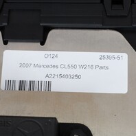 2007-2009 Mercedes CL550 CL600 Rear Fuse Relay Box 2215403250 OEM Used