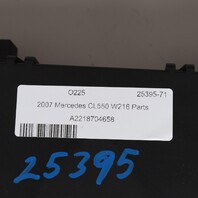 2007 Mercedes CL550 Climate Control Panel 2218704658 OEM Used