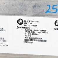 BMW 328i 128i 550i 650i 750i X5 Bluetooth Telematics Module 84109224421 OEM Used