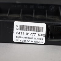 2008-2010 BMW 528i 535i 550i M5 Climate Control Panel 64119177715 OEM Used