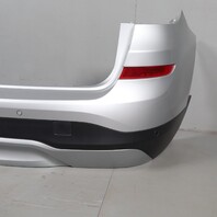 2015-2017 BMW X3 F25 Rear Bumper Cover Glacier Silver 51127392992 OEM Used