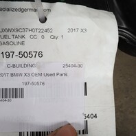 2011-2018 BMW X3 X4 Fuel Gas Tank 16117220743 OEM Used